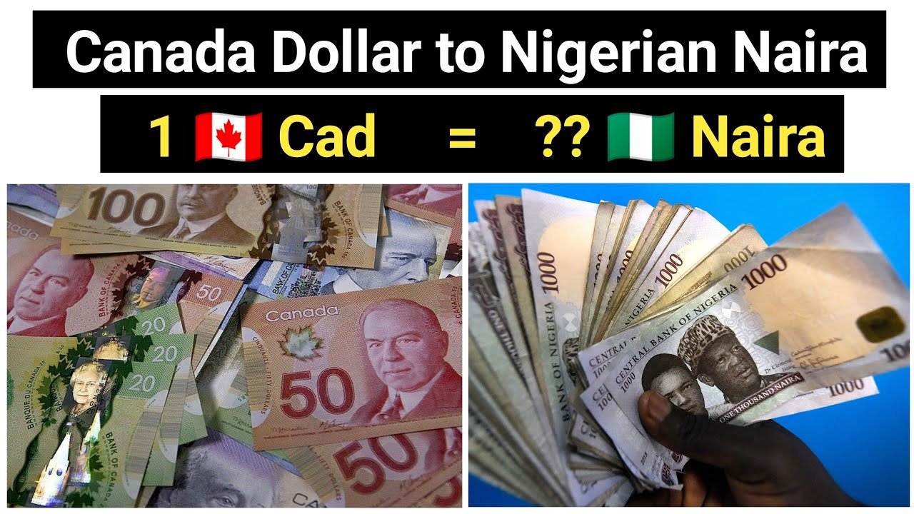 Canadian Dollar to Naira Black Market